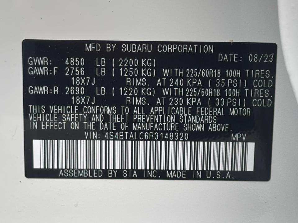 2024 Subaru Outback Onyx Edition