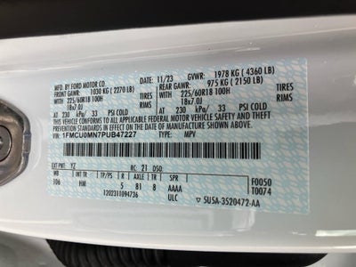 2023 Ford Escape ST-Line