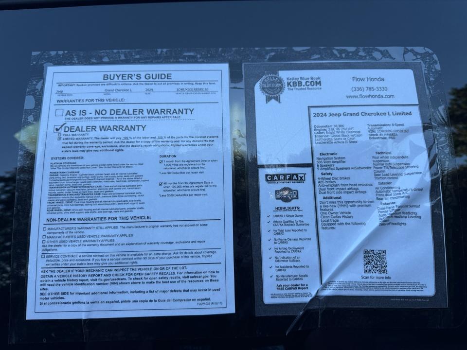 2024 Jeep Grand Cherokee L Limited
