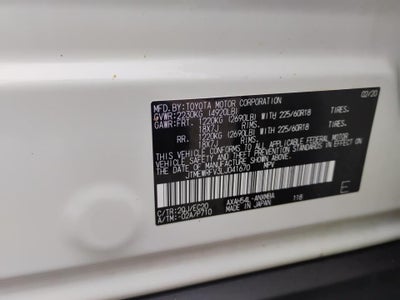 2020 Toyota RAV4 Hybrid Hybrid XSE