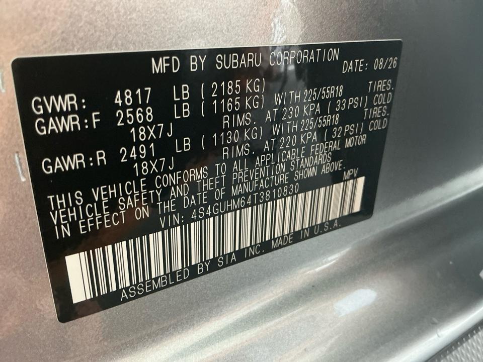 2026 Subaru Crosstrek Limited