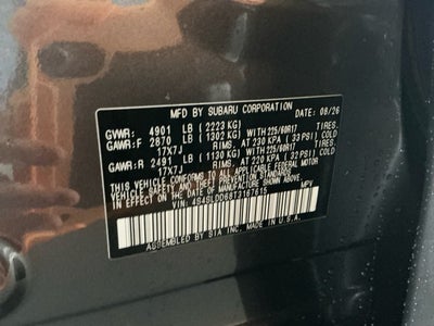 2026 Subaru Forester Premium