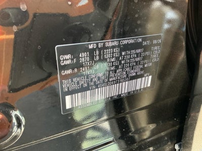 2026 Subaru Forester Premium