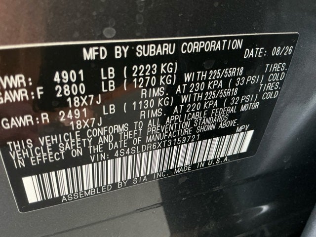 2026 Subaru Forester Limited