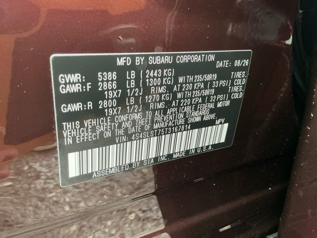 2026 Subaru Forester Touring Hybrid