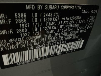 2026 Subaru Forester Touring Hybrid