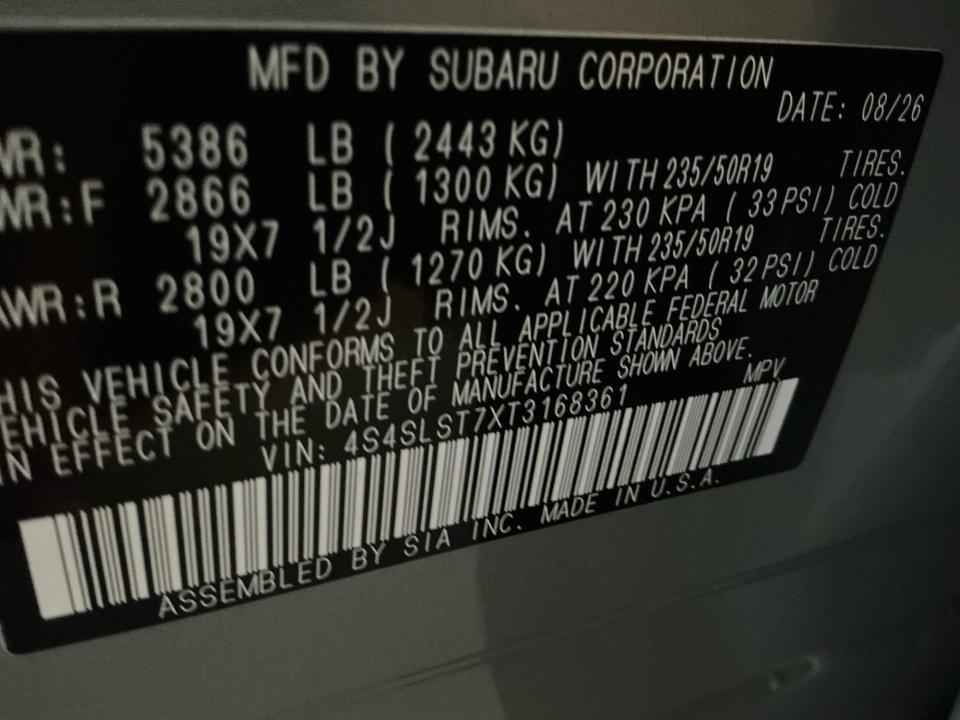 2026 Subaru Forester Touring Hybrid