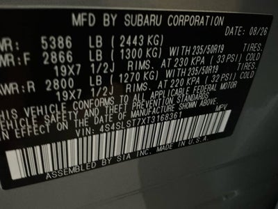 2026 Subaru Forester Touring Hybrid