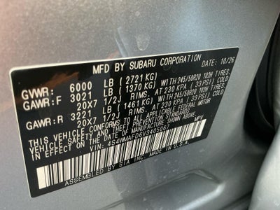 2027 Subaru Ascent Limited