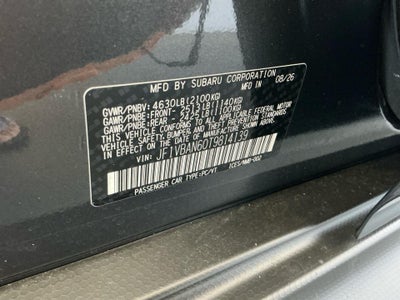2026 Subaru WRX Limited