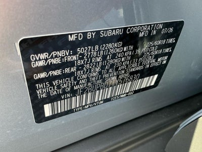 2026 Subaru Outback Premium