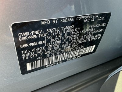 2026 Subaru Outback Premium