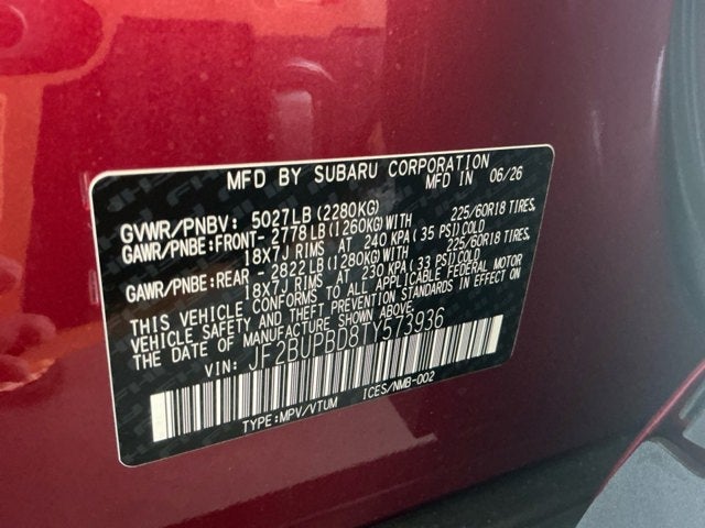 2026 Subaru Outback Premium
