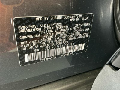 2026 Subaru Outback Limited XT