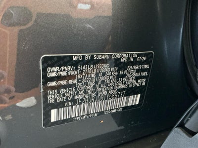 2026 Subaru Outback Touring XT