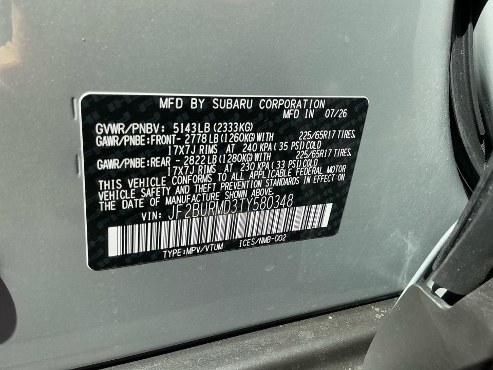 2026 Subaru Outback Wilderness