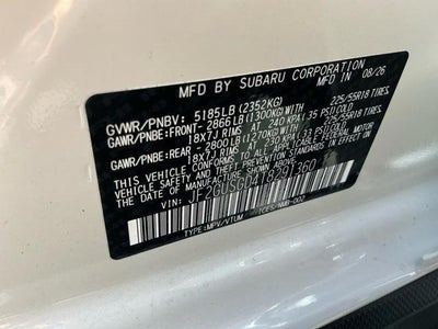 2026 Subaru Crosstrek Sport Hybrid