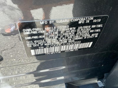 2020 Subaru Forester Touring