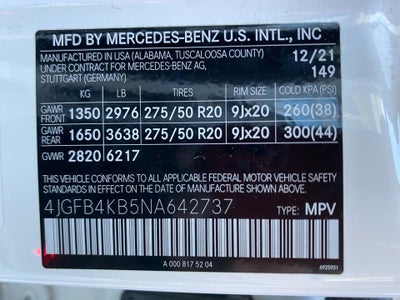 2022 Mercedes-Benz GLE 350 GLE 350