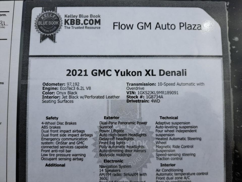 2021 GMC Yukon XL Denali