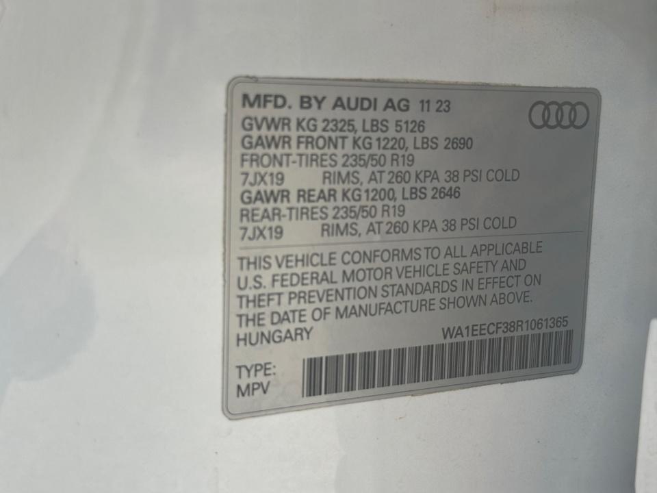 2024 Audi Q3 S line Premium Plus