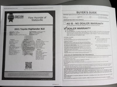 2021 Toyota Highlander XLE