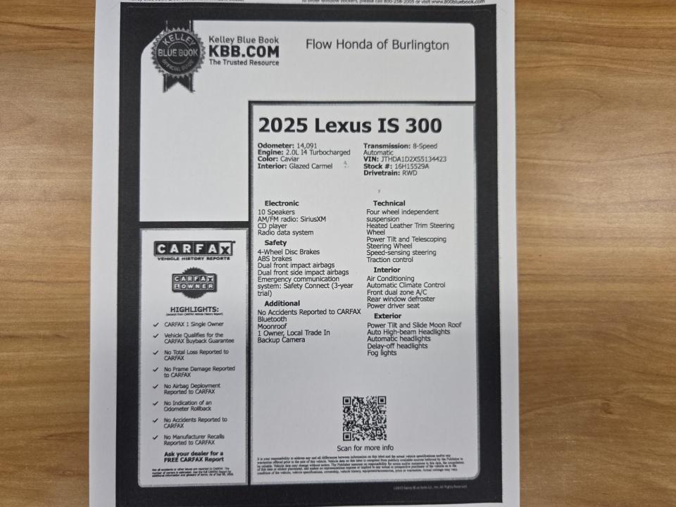 2025 Lexus IS 300 IS 300