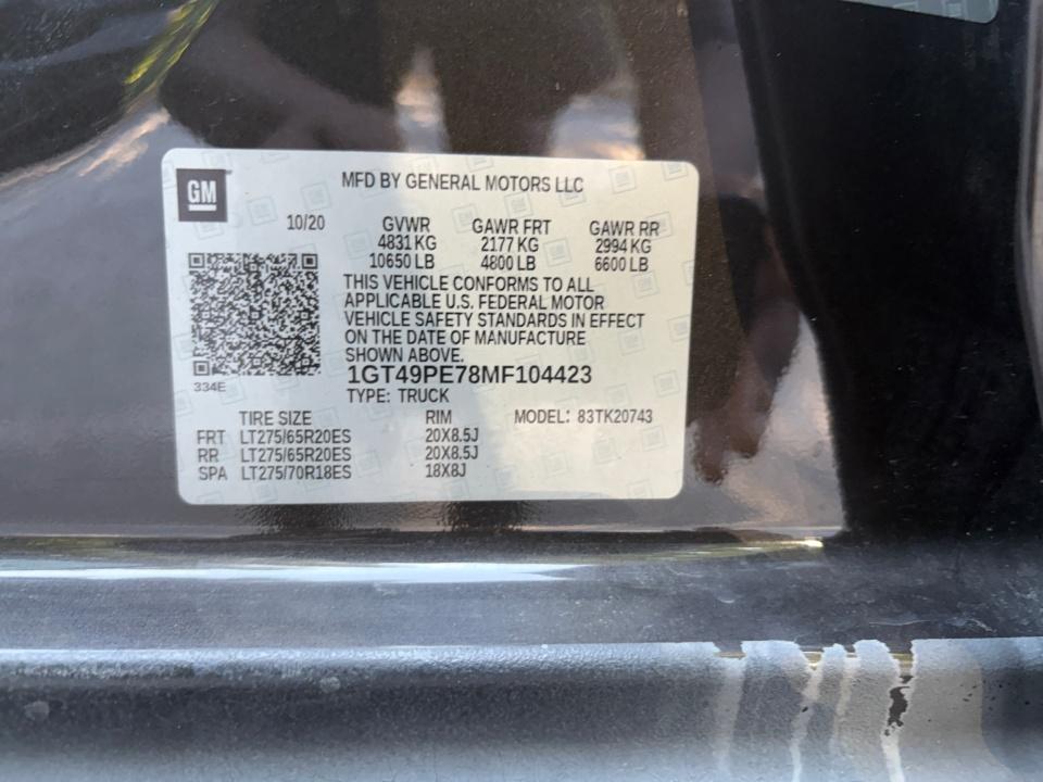 2021 GMC Sierra 2500HD AT4