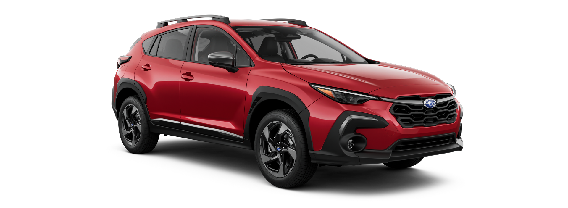 2026 Subaru Crosstrek Limited Shown in Lithium Red Pearl