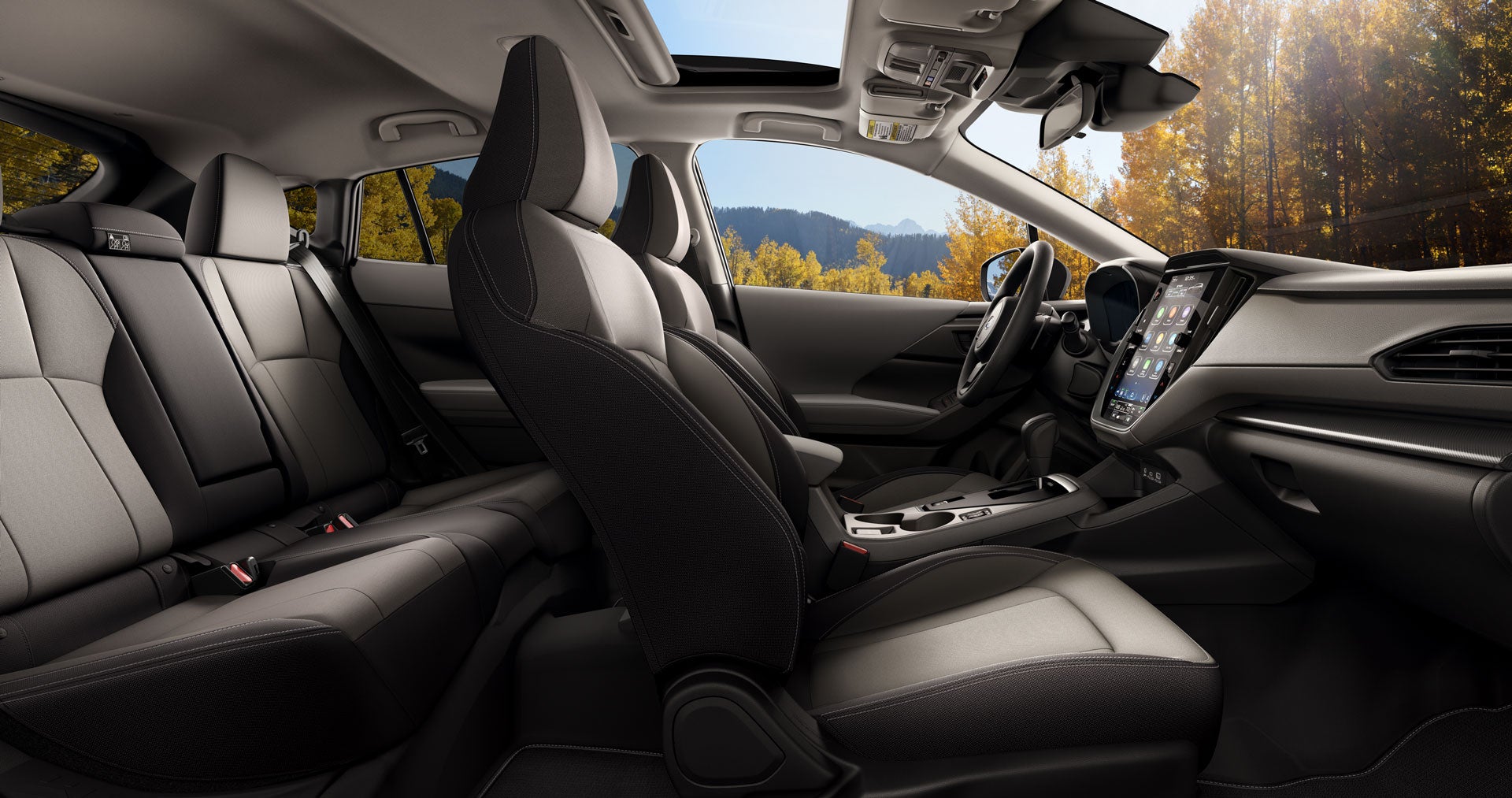 2026 Crosstrek Premium Shown in Gray Cloth