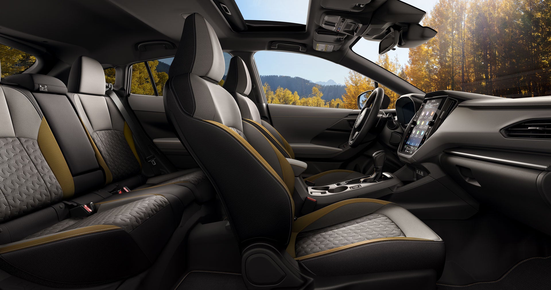 2026 Crosstrek Sport Hybrid Shown in Sport Cloth